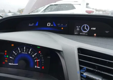 2012 Honda Civic Ex-L из США, поврежденный, VIN 2HGFB2F91CH506279